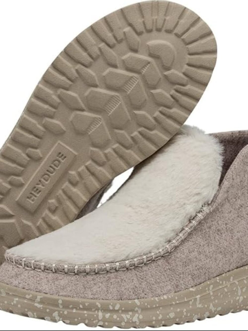 Hey Dude Denny Moccasins Women’s Size 10 Ivory Lightweight Slip-On Shoes